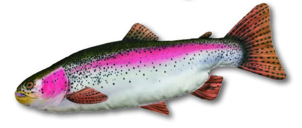 Stofftier Regenbogenforelle 62cm