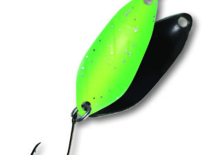 Trout Spoon Flash, 2,1g, gr-gel.-gli/schwarz SB1