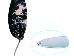 Trout Spoon Strike,1,9g, schw.-beige/silber SB1