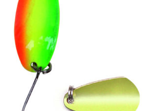 Trout Spoon Queen, 2,5g, rainbow/gelb SB1