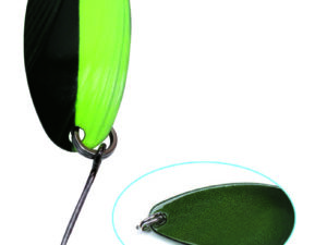 Trout Spoon Queen, 2,5g, d.grün-gel/d.grün SB1