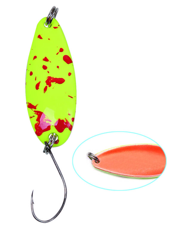 Trout Spoon Prince, 2,0g, gelb-rot/orange SB1
