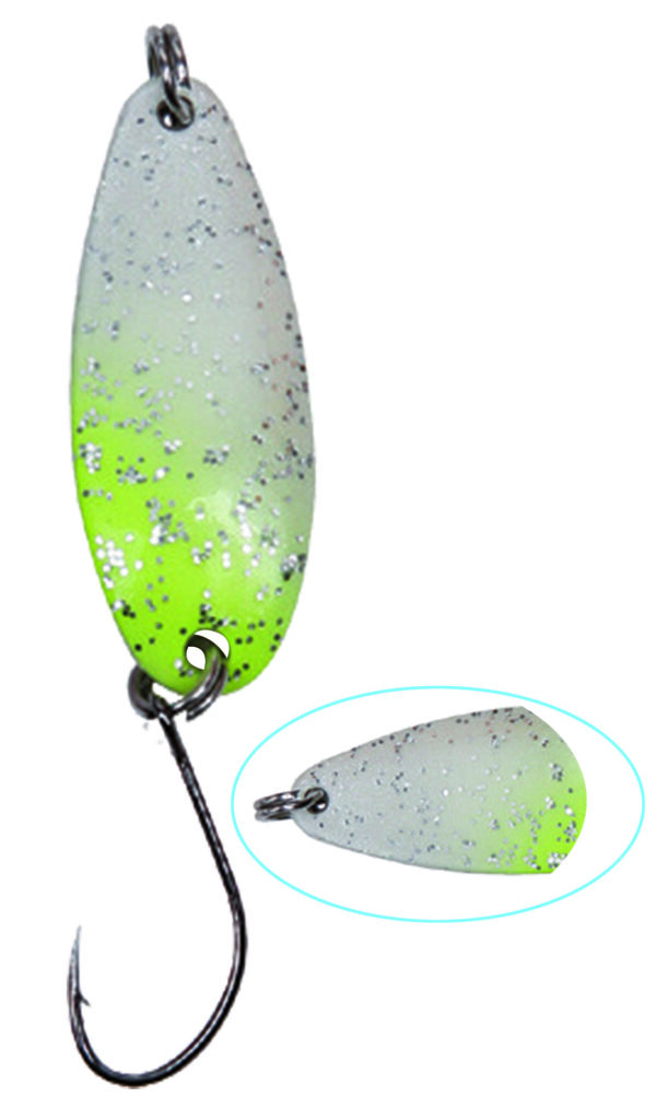 Trout Spoon Prince,2,0g,w.-ge.-gli./w.-ge.-gli.SB1