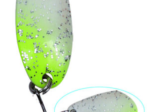 Trout Spoon Prince,2,0g,weiß-glit./schw.-glit. SB1