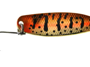 Trout Spoon Tiger, 3,1g,orange-schw/gol SB1