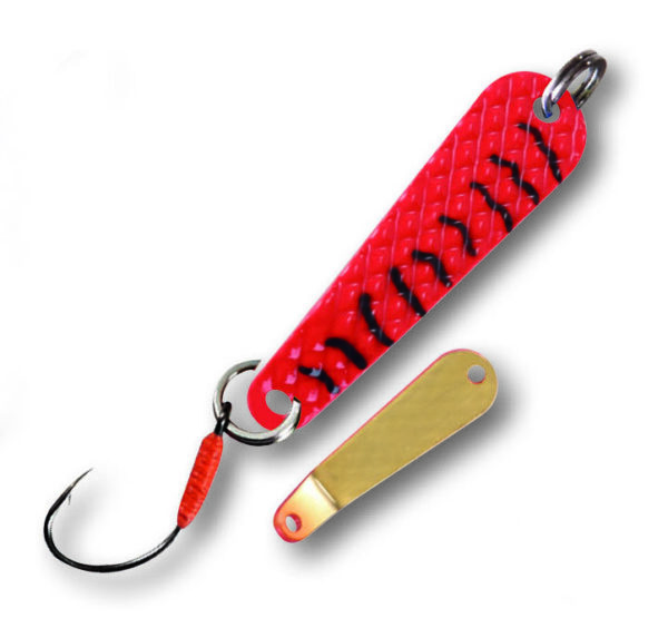 Trout Spoon Angle,rot-schwarz SB1