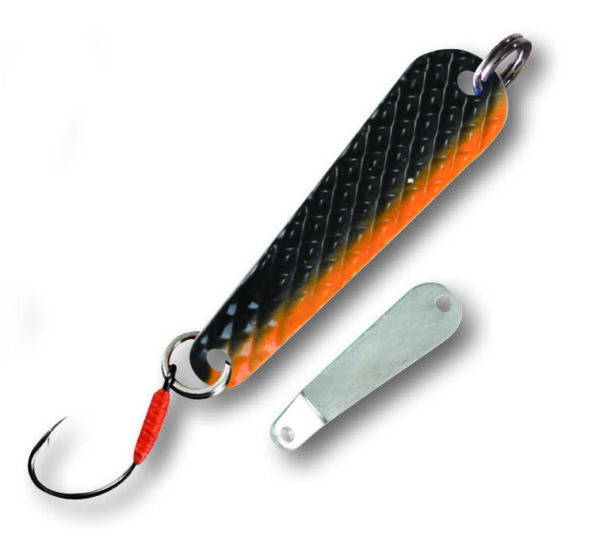 Trout Spoon Angle, schwarz-gelb SB1