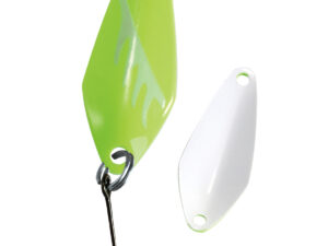 Trout Spoon Moonshine 2,3g, fluogr-glow/weiß SB1