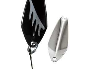 Trout Spoon Moonshine 2,3g, schw-glow/silb SB1