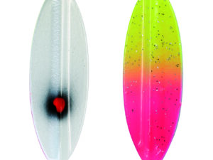 Durchlaufblinker 3,5gweiß-schw/pink-gelb-gli SB1