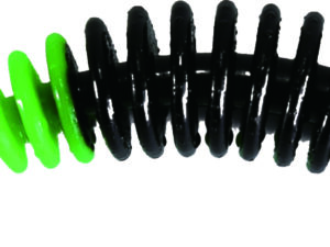 Feinripp 65mm,Mix Color Tail, Knoblauch 7Stk