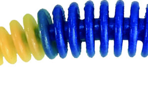 Feinr. 50mm,Mix Double Colour,Bubble Gum 8Stk