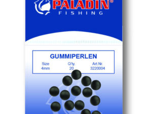 Gummiperle schw. 8mm SB15