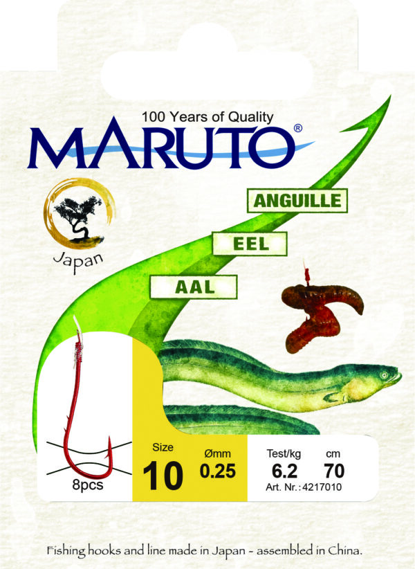 Maruto Aal geb. rot Gr.8 (9539) SB8