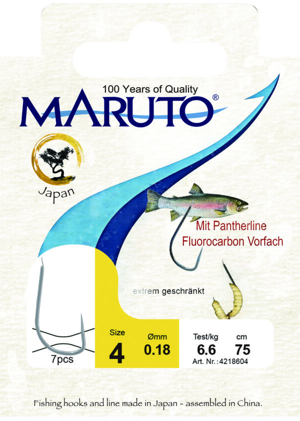 Maruto Bienenmadenhk. 150cm Fluovorf. Gr.6 SB6