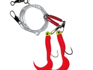 Japan-Twin-Jig-Pilkvorfach rot/rot SB1