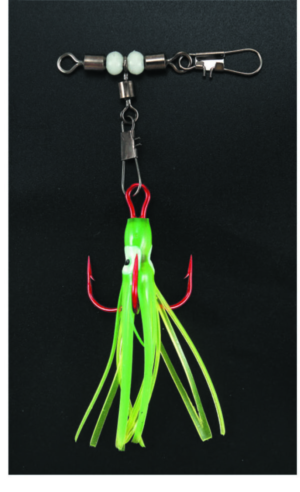 Octopus- Kopfdrilling grün/gelb SB1