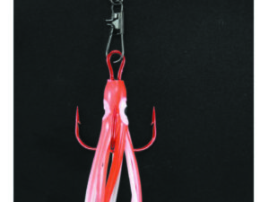Octopus- Kopfdrilling japanrot/weiß SB1