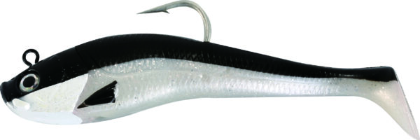 Norw. Gummif.300g m.Bleikopf schwarz-weiß SB1