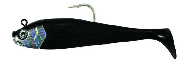 Norw. Gummif.300g m.Bleikopf schwarz SB1