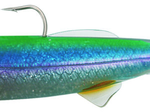 Norw. Gummif. 440g m.Bleikopf blau-silber SB1
