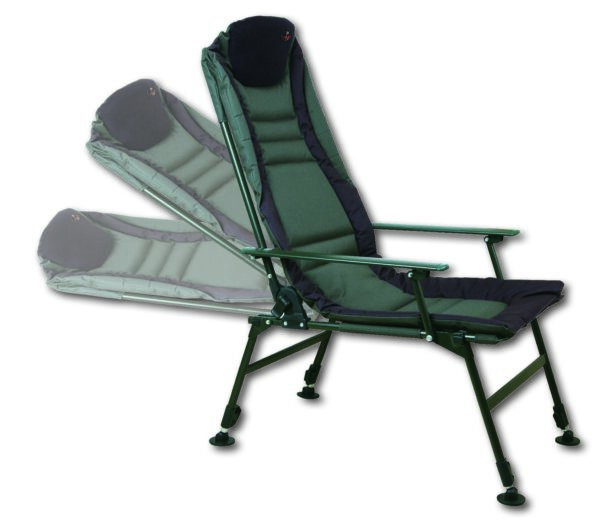 Luxus Karpfenstuhl m.Hochlehne(belastbar bis100kg)