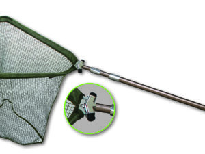Profi-Kescher Hammerkopf 2x80cm 225cm