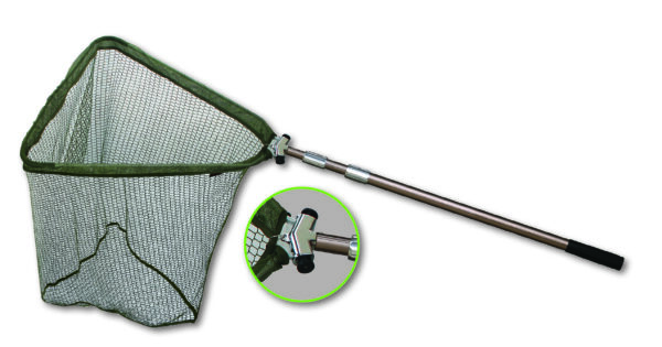 Profi-Kescher Hammerkopf 2x80cm 225cm