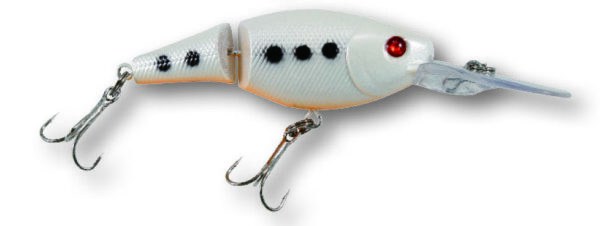 WobblerBellyShaker14g/10cm,weißgepunktet SB1