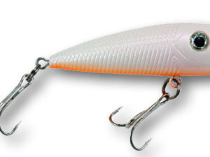 Scared Popper 4g/6cm, weiß-gelb SB1