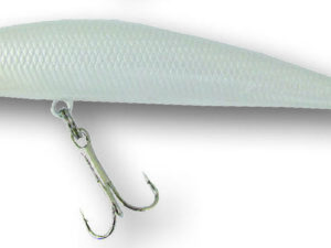 Wobbler Mad Minnow,6,8g/8,5cm,weiß-schw. SB1