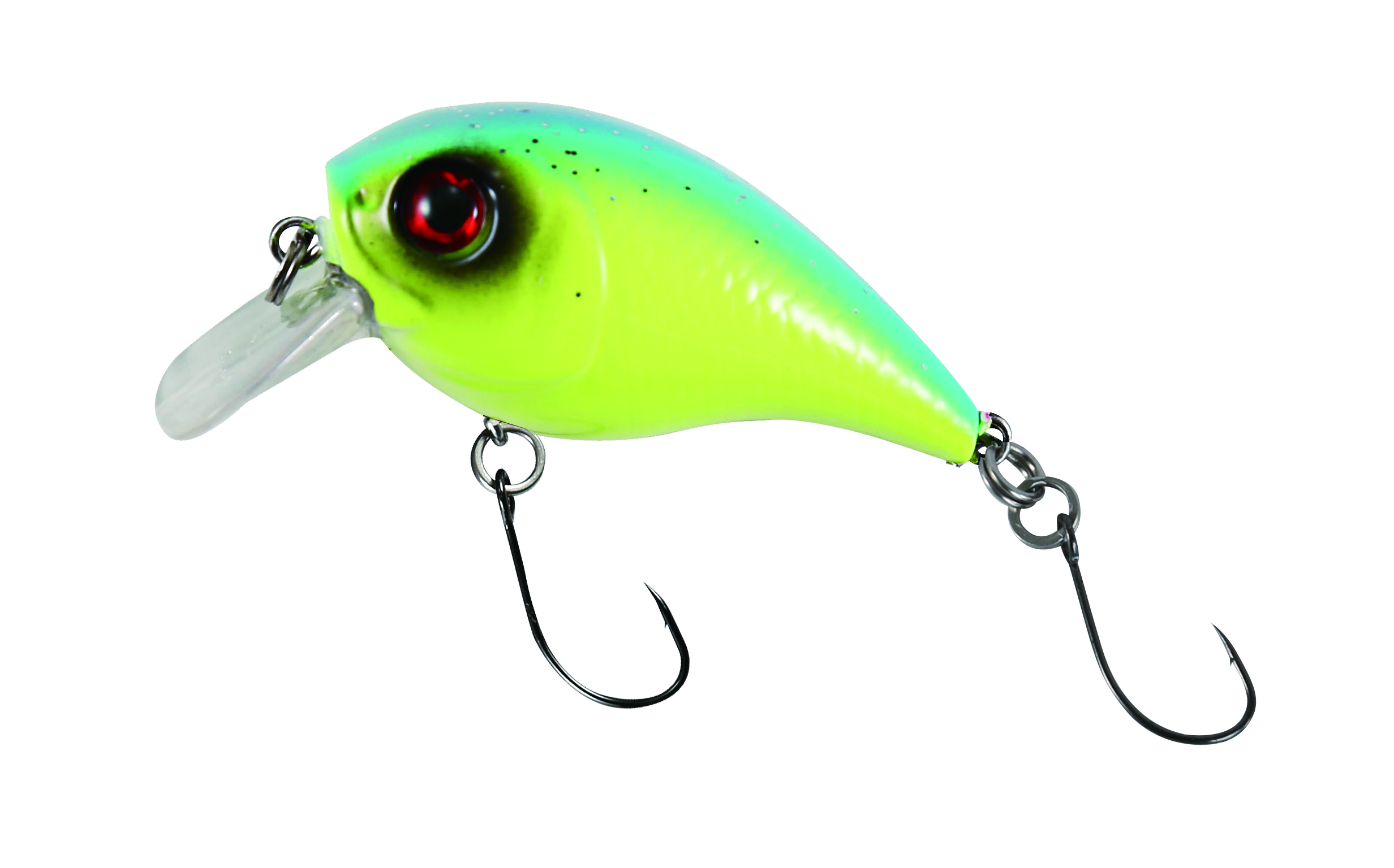 TF Wobbler Micro Fat 4,5cm, türkis-gelb SB1