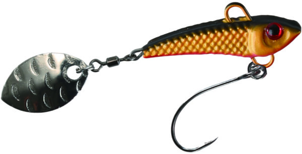 Ultralight Action Spin 2,8g, schw-gold-rot SB1