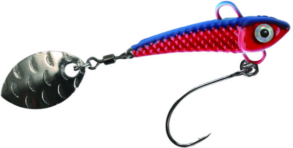 Ultralight Action Spin 4,5g, blau-rot-weiß SB1