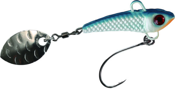 Ultralight Action Spin 4,5g, blau-silber-rot SB1