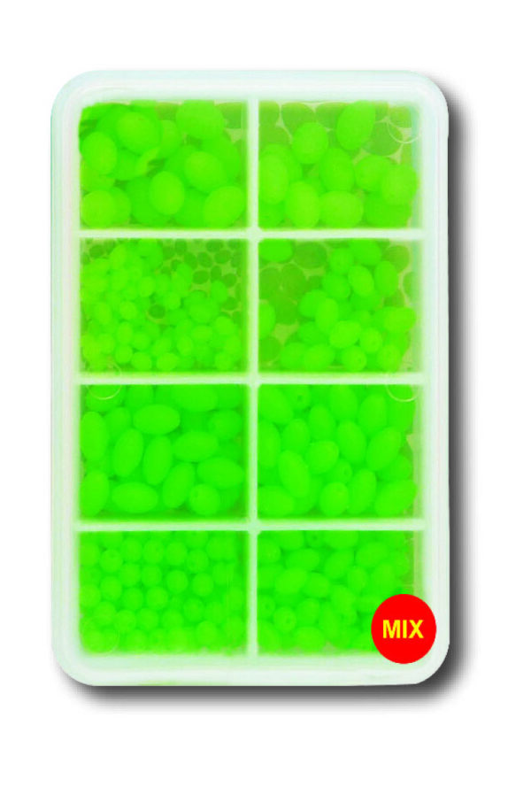 Fluoperlen Soft+Hart SB sort.