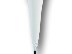 Rasselpose Rohacell Bomb, 2g, weiß 1St